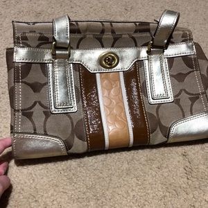 COACH • Signature Logo Purse
